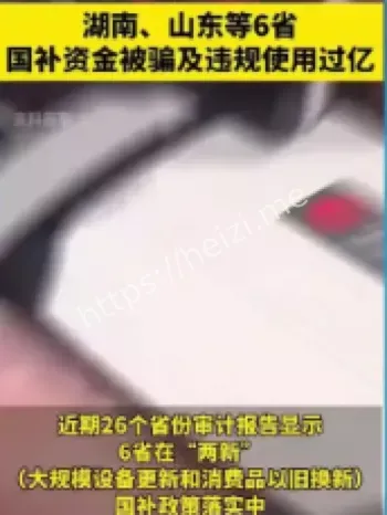 两新政策补贴监管